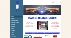 Desktop Screenshot of barbieriascensori.com